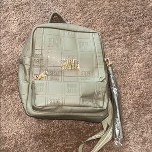 Steve Madden Olive Green Backpack